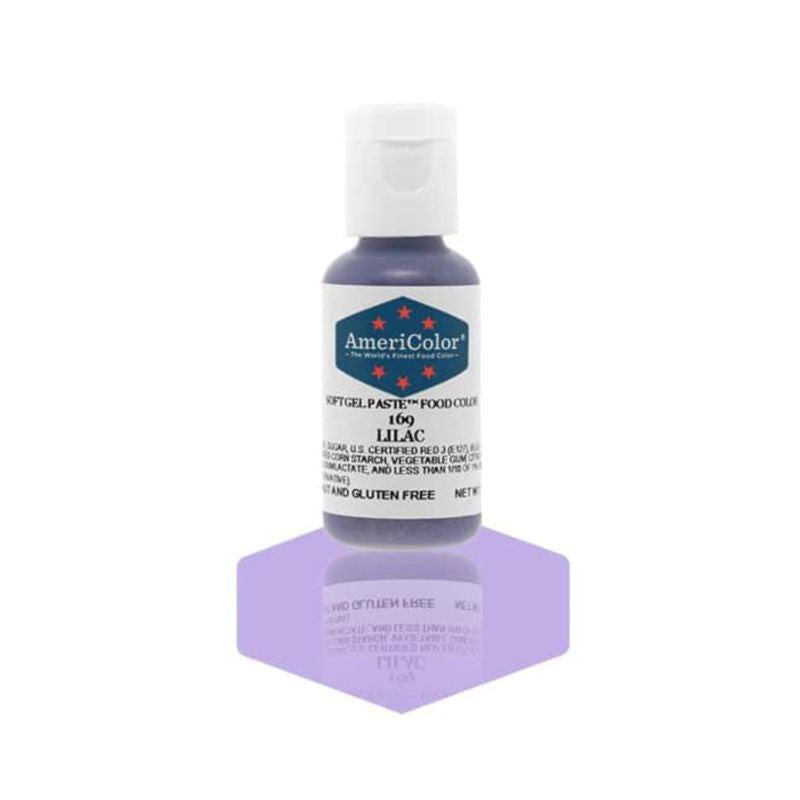 Lilac Bottle of Food colouring which is used for making icings and frostings lilac color