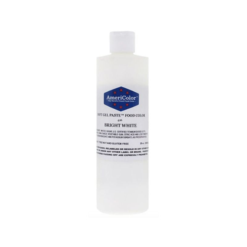 Large bottle of Bright White which is great for using in your buttercream or royal icing frostings