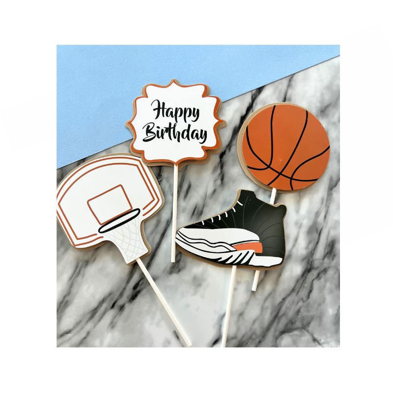 Basketball party theme, sports cake toppers, basketball cakes, baking supplies langley bc