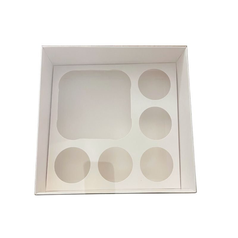 SLD 9 Cupcake Box/ Bento Box with Clear Lid – Sugar Love Designs