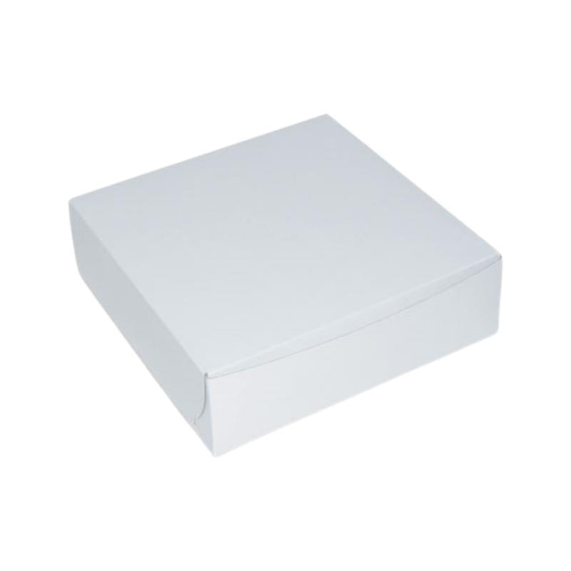 SLD White Bakery Boxes 8x8x2.5 – Sugar Love Designs