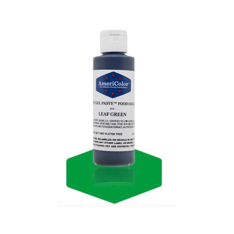 This bottle of Leaf Green food paste is the perfect way to change the colour of your icings and frostings while baking your cakes and cookies or macarons it is very easy to use to get great green colour