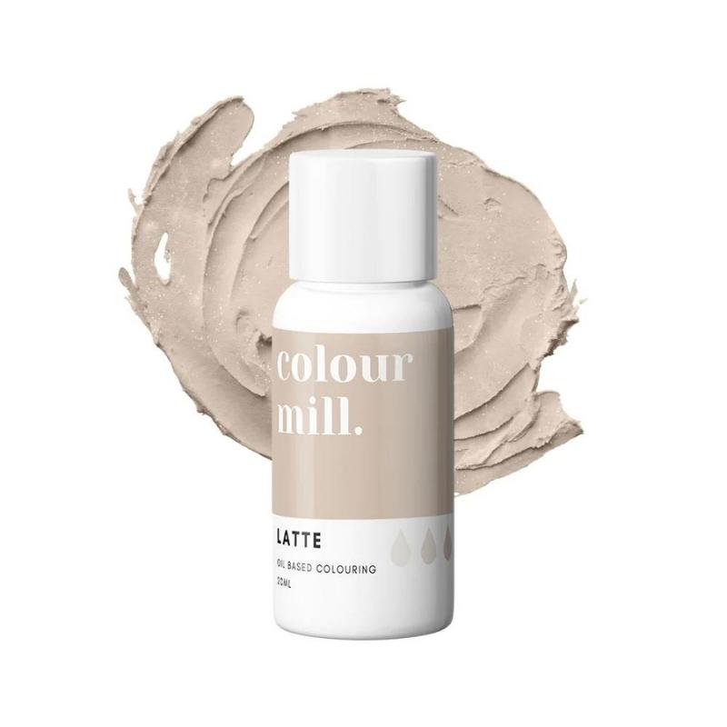Colour Mill LATTE oil based pro icing colour 20ml - from only ��