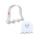 Ghost cookie cutter, halloween party cookies, cookies that are decorated with royal icing, langley bc canada