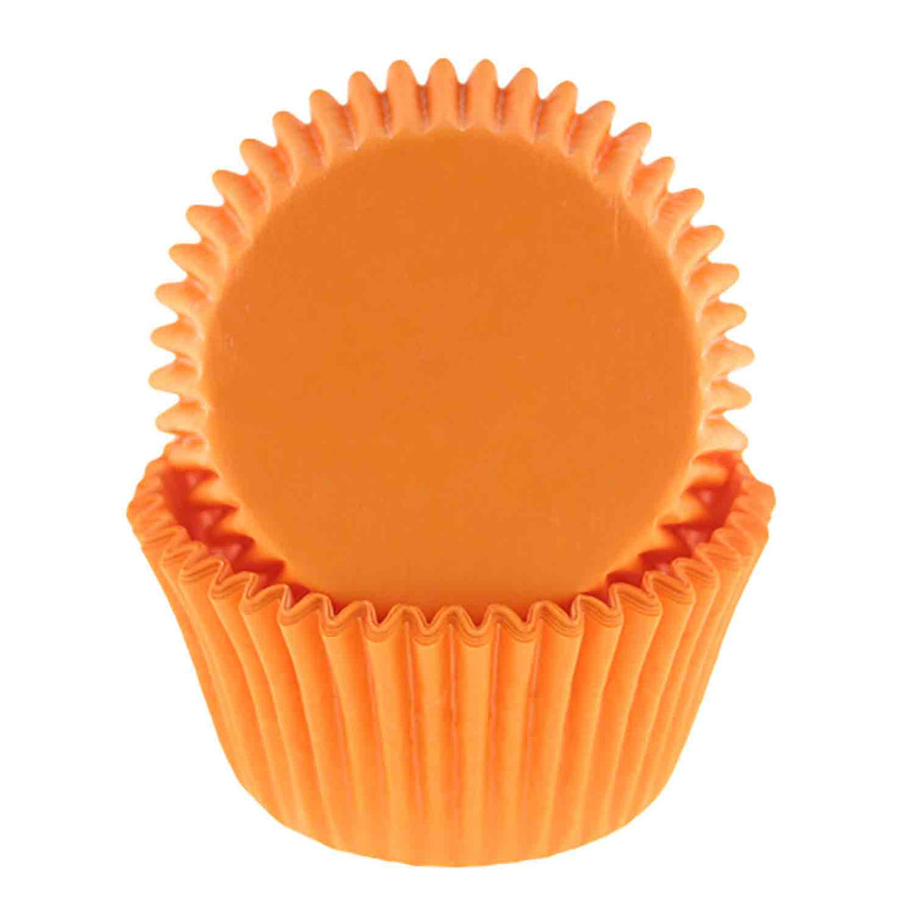 Orange cupcake liners, cupcake supplies langley bc