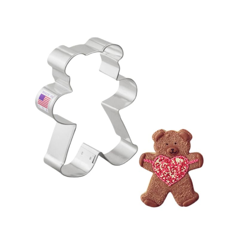 Teddy bear cookie cutter, cookie decorating supplies, Langley bc