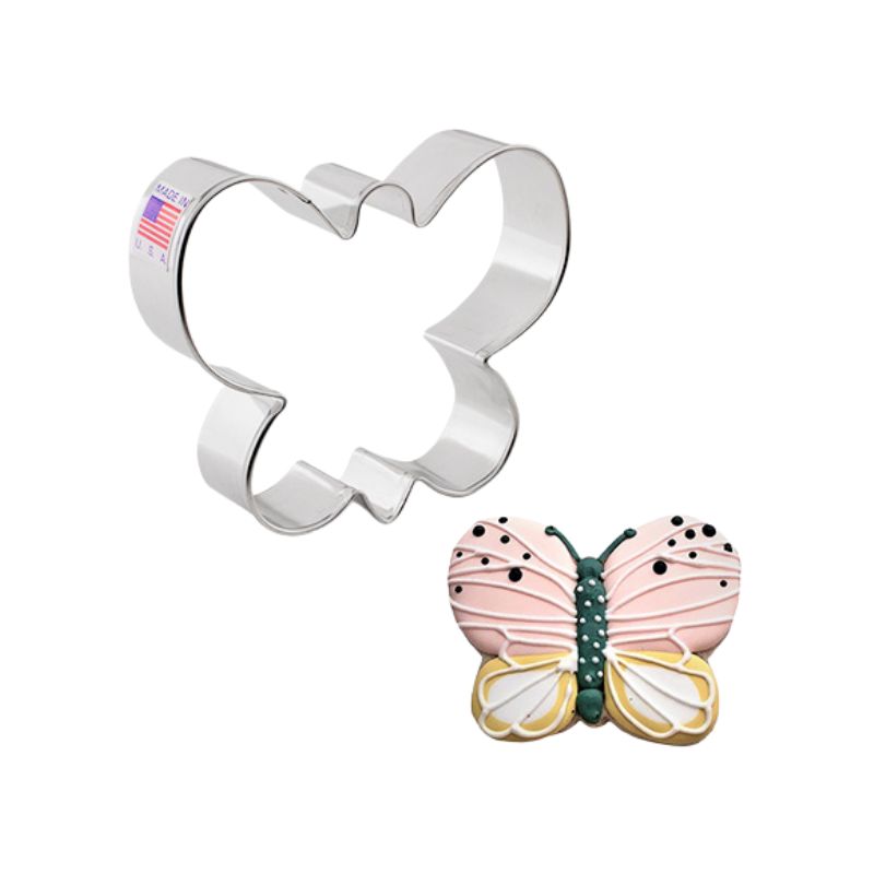 medium butterfly cookie cutter, cookie decorating supplies near me, langley bc