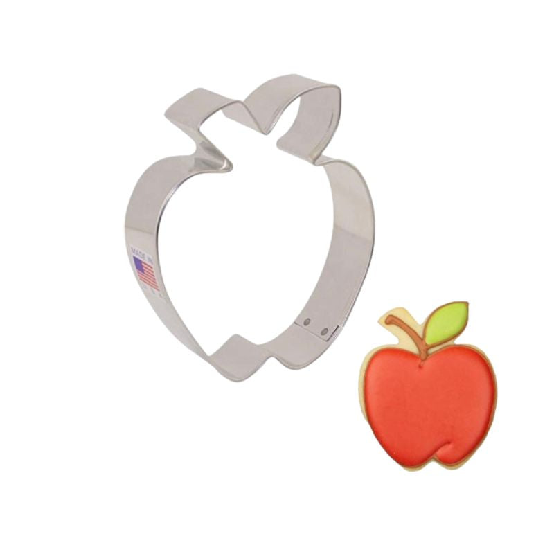 Mini Apple cookie cutter, cookie decorating supplies, Langley bc