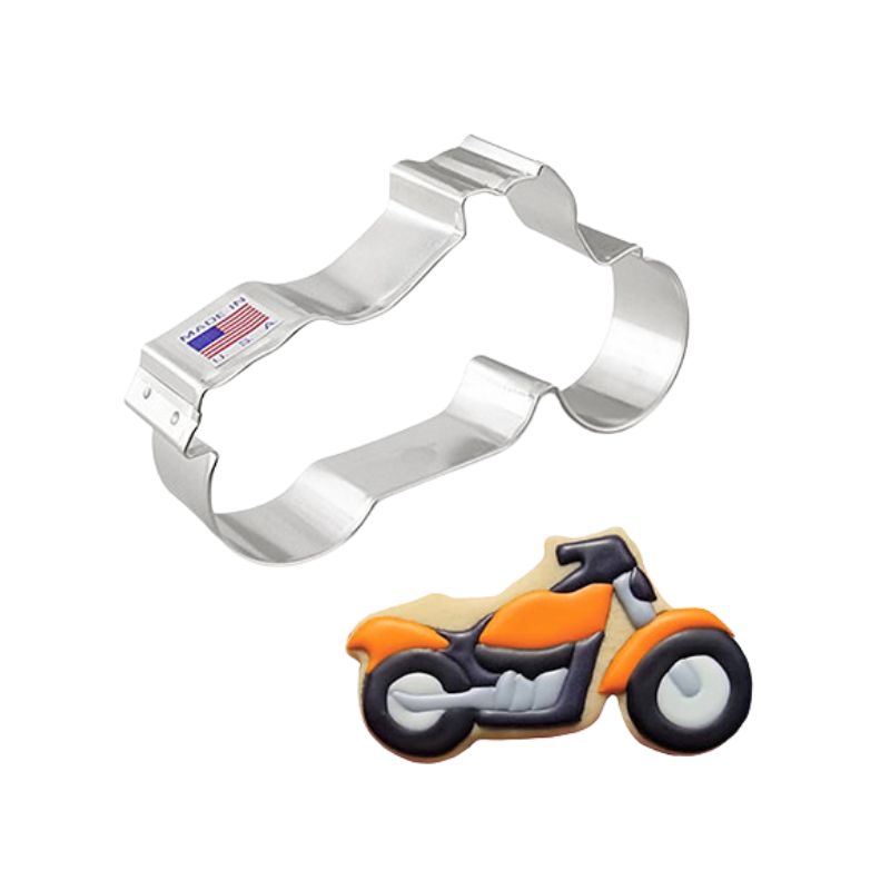 motorcycle cookie cutter, baking supplies langley bc