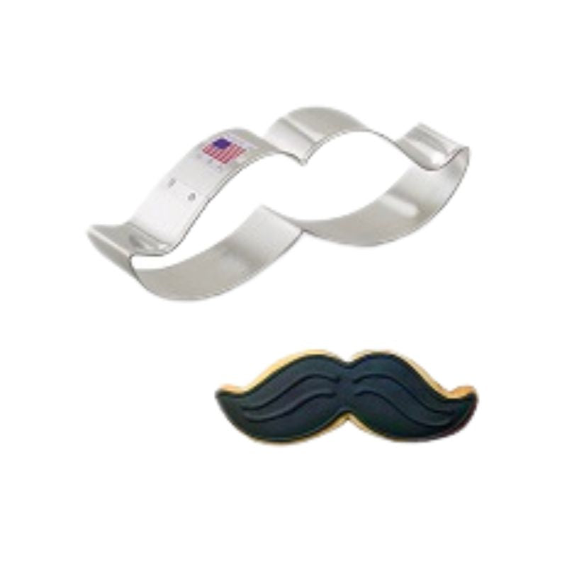 moustache cookie cutter, cookie decorating, supplies for baking, Langley bc