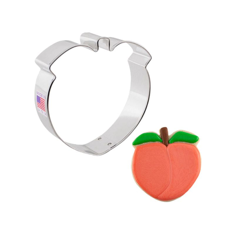 Peach Cookie Cutter, cookie decorating supplies, langley bc