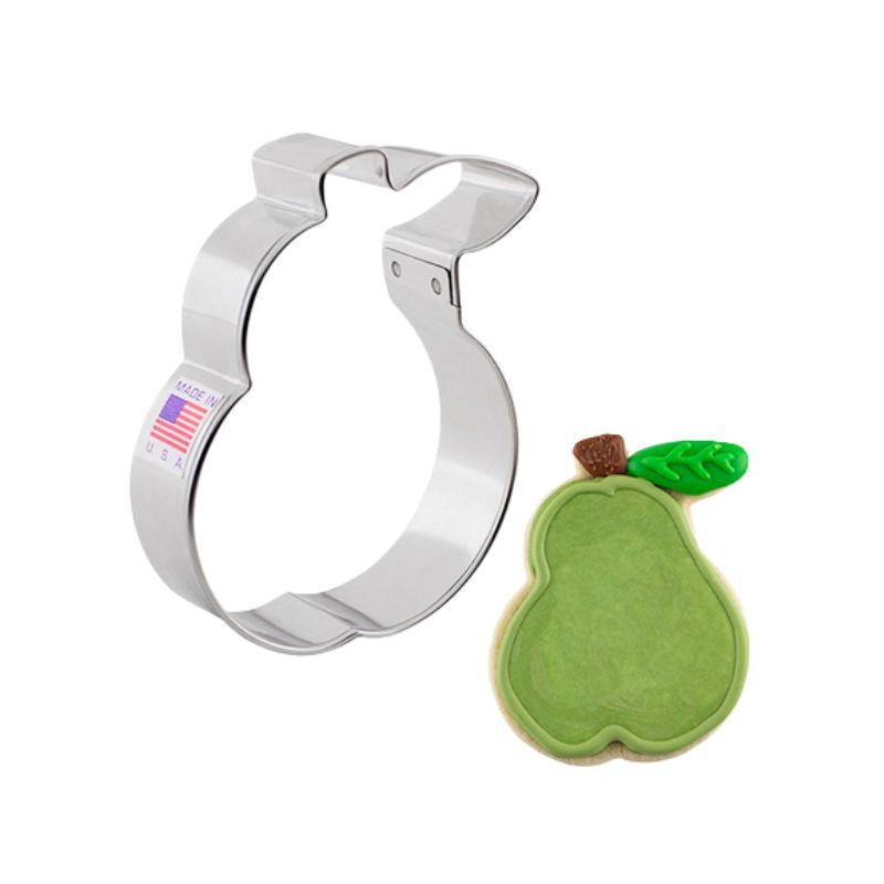 Pear Cookie cutter, cookie decorating supplies near me, langley bc