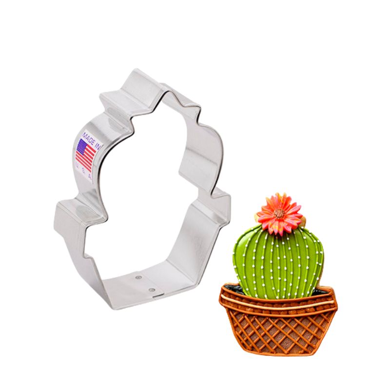 Prickly Pear cookie cutter, cookie decorating supplies near me, Langley bc
