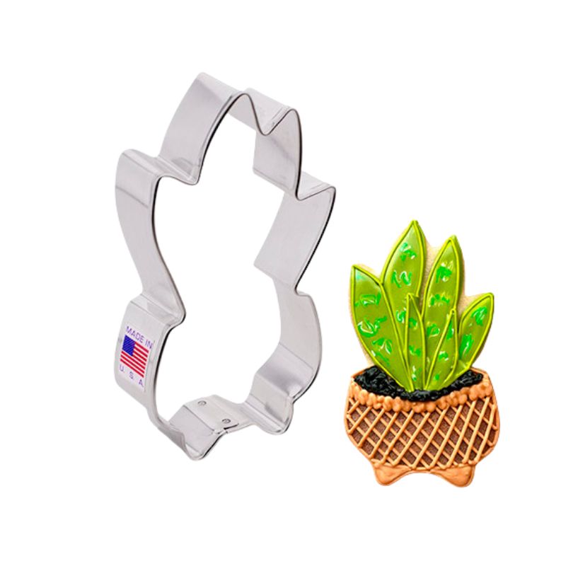 Snake plant cookie cutter, cookie decorating supplies near me, Langley bc