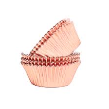 Rose Gold Cupcake Liner