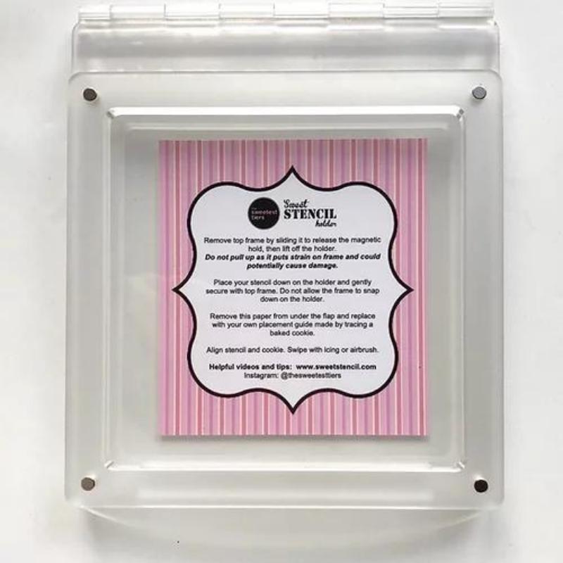 Sweet Stencil Holder for Cookie Decorating – Emma's Sweets
